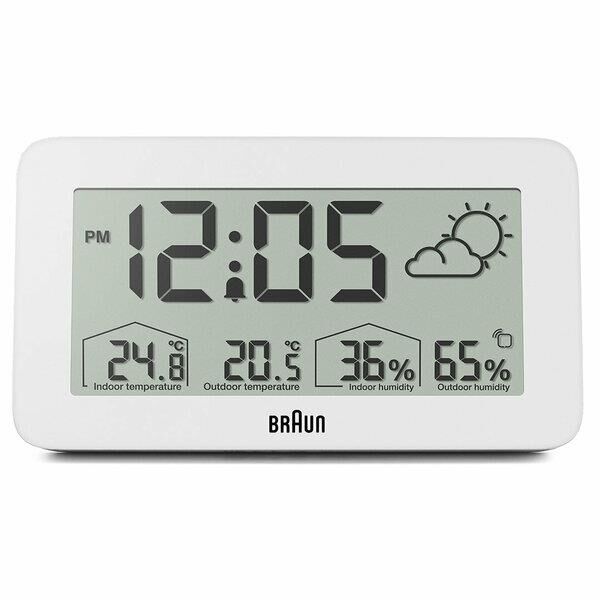 BRAUN MASA SAATİ BC13WP