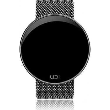 UPWATCH ROUND STEEL BLACK