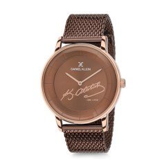 DANIEL KLEIN 010711F HASIR KAHVE ERKEK KOL SAATİ ERKEK KOL SAATİ
