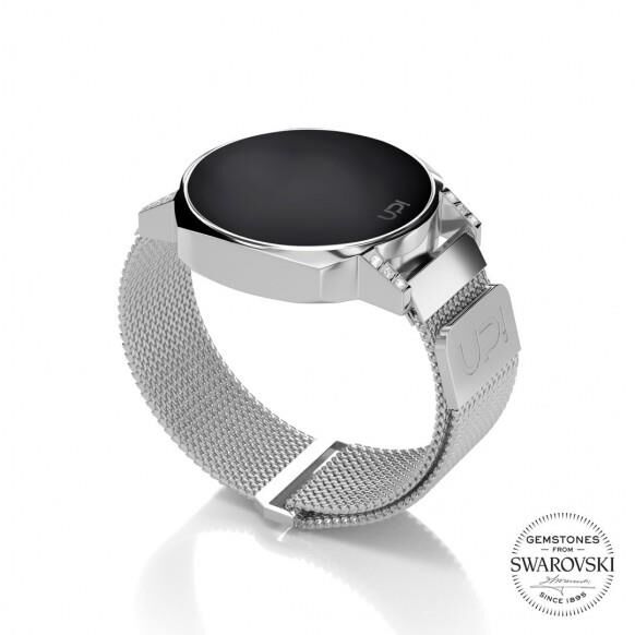 UPWATCH XT MINI SILVER SWAROVSKI® TOPAZ