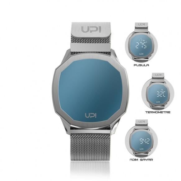 UPWATCH VERTICE SILVER-BLUE