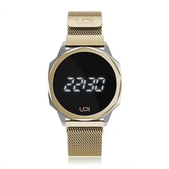 UPWATCH ICON SILVER&GOLD LOOP BAND