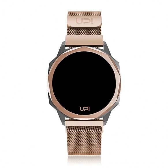 UPWATCH ICON GUN METAL&ROSE LOOP BAND
