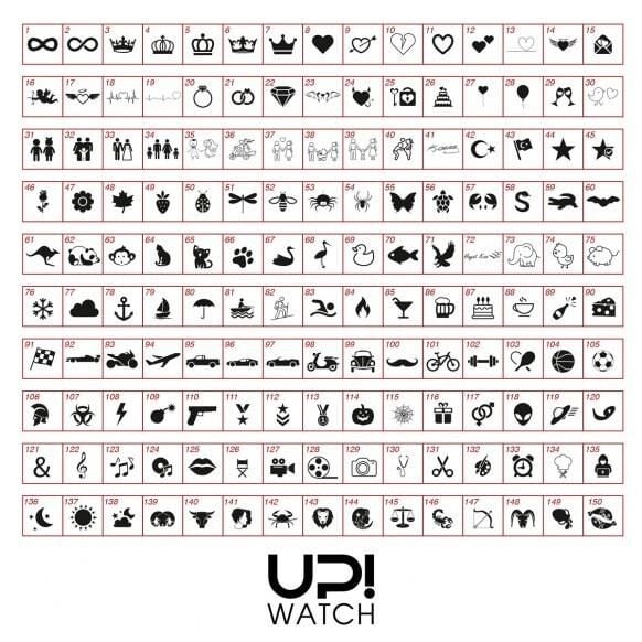 UPWATCH ICON GUN METAL&ROSE LOOP BAND