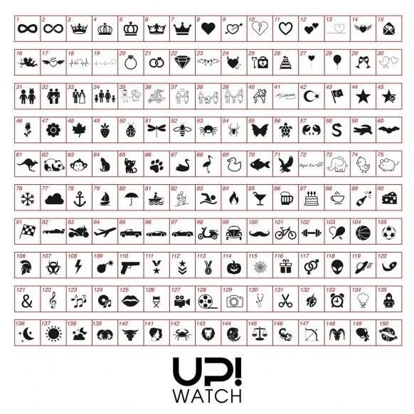 UPWATCH EDGE MINI SHINY ROSE GOLD